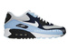 325018-409 Nike Air Max 90 Obsidian/White-Obsidian Midnight Fog