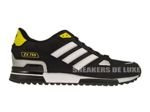 G61241 Adidas Originals ZX 750 Black/White/Metallic Silver