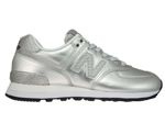 New Balance WL574NRI Glitter Punk Silver