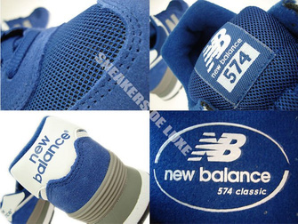 ML574SGB New Balance 574 Blue Grey