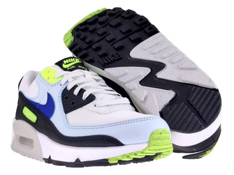 Nike Air Max 90 DH8010 102 Summit White/Racer Blue-Volt