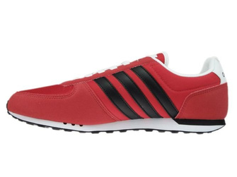 AW3876 adidas NEO City Racer Scarlet/Core Black/Ftwr White