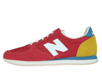 New Balance U220FH Team Red with Varsity Gold