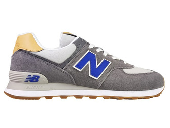 New Balance ML574NE2 Castlerock with Team Royal