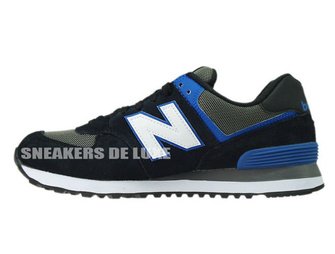 ML574AAB New Balance Black / White / Blue