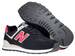 New Balance ML574SMP Black with Pomelo