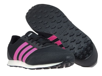 BC0112 adidas V Racer 2.0 NEO Core Black/Shock Pink/Chalk White