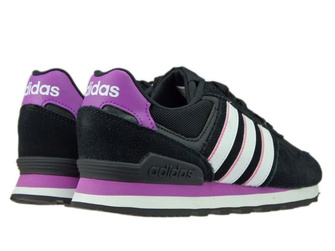 AW4932 adidas neo 10K W Core Black/ White/Shock Purple