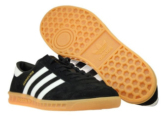 S76696 adidas Hamburg Core Black/Ftwr White/Gum