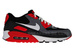 Nike Air Max 90 Black/White-Flint Grey-Hot Red 345188-001