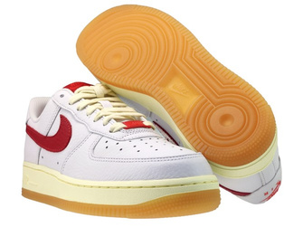 Nike Air Force 1 '07 FN3493 100 White/Gym Red-Alabaster