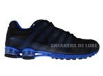 407155-004 Nike Shox NZ 2.0 Black/Black-Lyon Blue