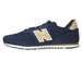 New Balance KJ373ATY Navy with Tan