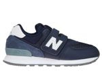 New Balance YV574D4 Navy/White