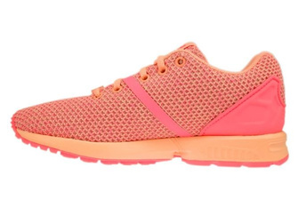 AQ6292 adidas ZX Flux Split K Sun Glow / Sun Glow / Flash Red