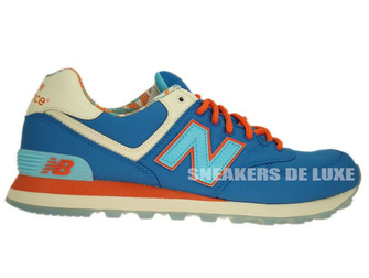 ML574IBL New Balance 574 Blue Light "Island Pack"