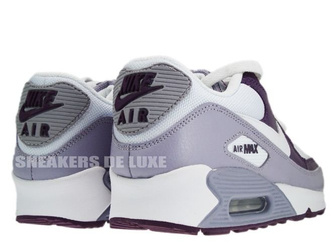 Nike Air Max 90 White/White-Provence Purple-Wine 325213-108 