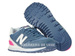 New Balance WL574CNB Chambray with White & Peony