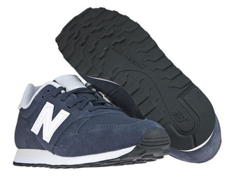 New Balance WL373NVB Navy with Yellow