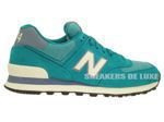 WL574PGW New Balance 574 Pennant Pack Green / White