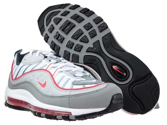 Nike Air Max 98 CI3693-001 Particle Grey/Track Red