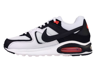 Nike Air Max Command 629993-103 White/Black-Max Orange