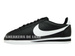 807471-010 Nike Cortez Classic Leather Black/White-White