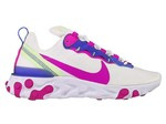 Nike React Element 55 BQ2728-104 White/Fire Pink-Sapphire