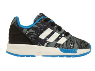 M19402 adidas ZX Flux EL Infants Core Black / Running White / Solar Blue