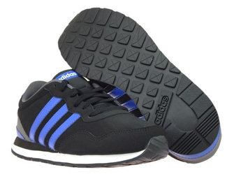 BC0081 adidas V JOG K Core Black/Blue/Ftwr White 