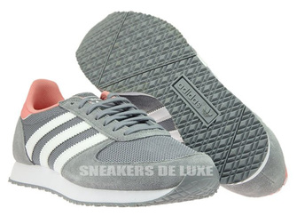 S74985 adidas ZX Racer Grey / Ftwr White / Peach Pink