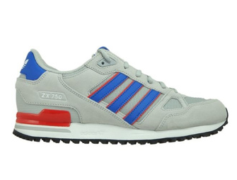 BY9271 adidas ZX 750 Grey Two/Blue/Core Red