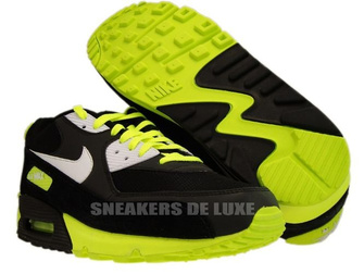 325018-099 Nike Air Max 90 Black/White-Volt 