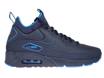 AA4423-400 Nike Air Max 90 Mid Winter Obsidian-Obsidian-Thunder Blue