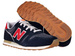 New Balance ML373HL2 Black with team red