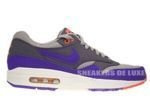 537383-006 Nike Air Max 1 Essential Medium Grey/UltramarineDark Grey-Solar Red