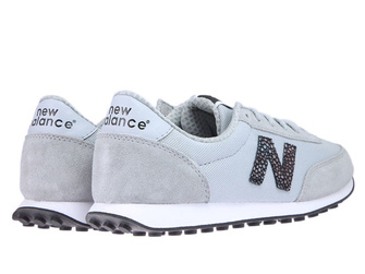 New Balance WL410BU Silver Mink with Black