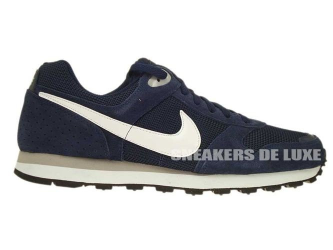 Nike MD Runner 629337 411 Midnight Navy White Wolf Grey