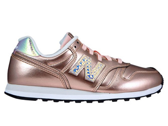 New Balance WL373GA2 Rose Gold with White