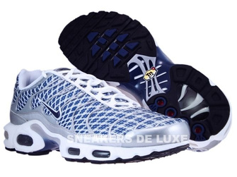 Nike Air Max Plus TN 1 Metallic Silver/Midnight Navy-Metallic Silver 