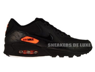 Nike Air Max 90 Premium Black/Total Orange 333888-004