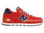 WL574POR New Balance Pique Polo Pack Red