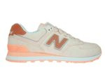 New Balance WL574SWA Pink with Diva Pink & White