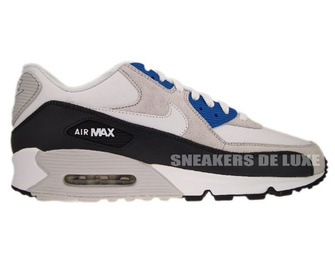 Nike Air Max 90 White/White-Obsidian-Neutral Grey