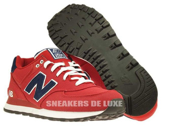 ML574POR New Balance Pique Polo Pack Red