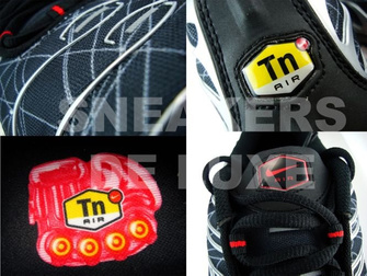 604133-903 Nike Air Max Plus TN 1 Black/Black-Comet Red