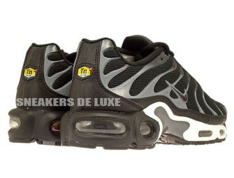 647315-002 Nike Air Max Plus TN 1 Black / Black-Cool Grey