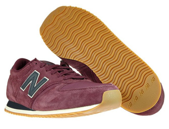 New Balance U420HJ Burgundy with Black