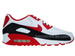 Nike Air Max 90 White/Sport Red-Black 375572-101