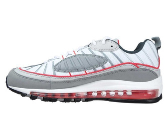 Nike Air Max 98 CI3693-001 Particle Grey/Track Red